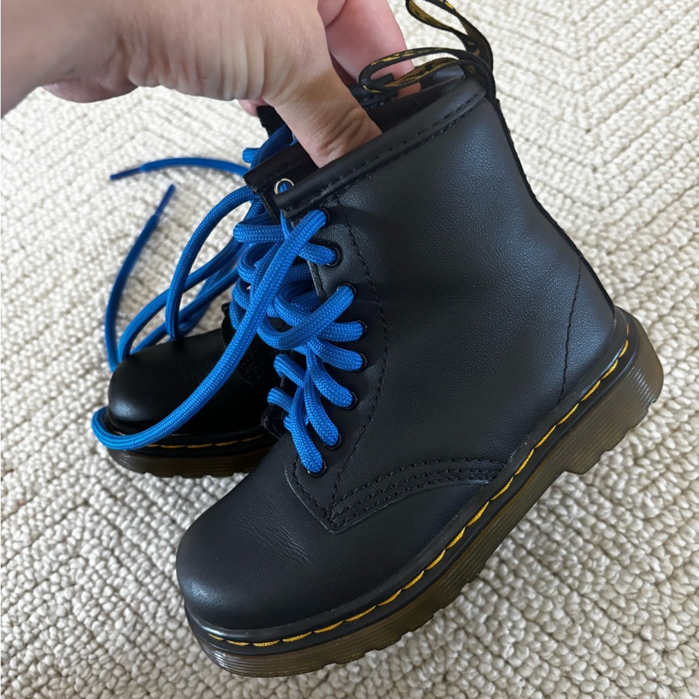 Dr. Martens Kids Black Boots